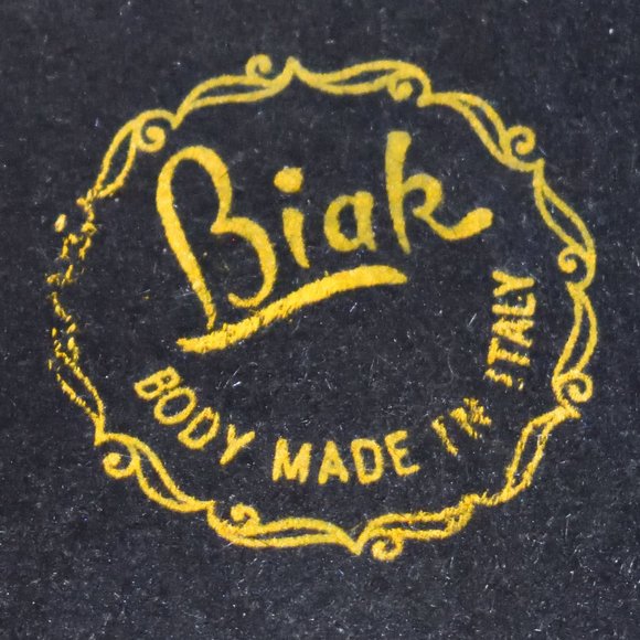 Vintage Biak Black Cocktail Hat Rhinestones Faux Pearls Juliet Cap Made in Italy - Picture 12 of 13